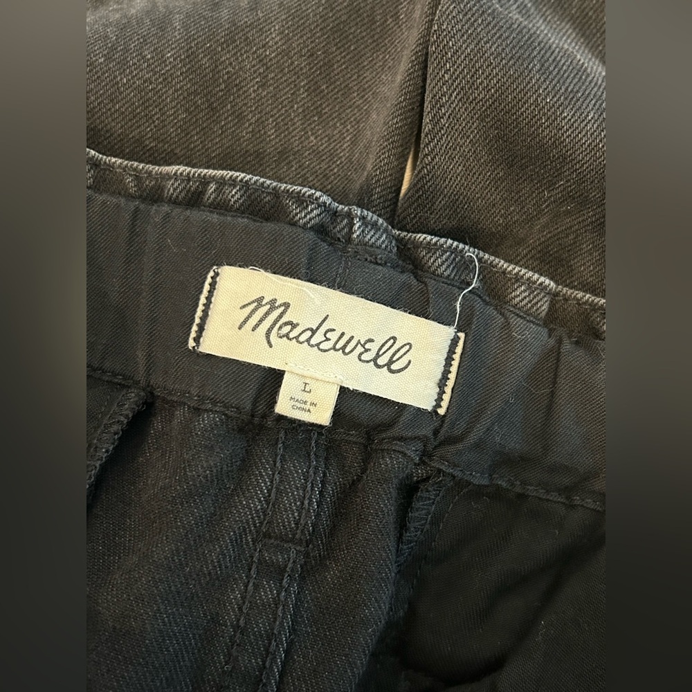 Madewell Black Flare & Wide Leg Jeans